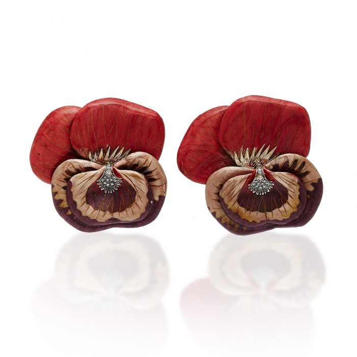 Silvia-Furmanovich-Marquetry-Sculptural-Red-Pansy-Earrings-700×700.jpg