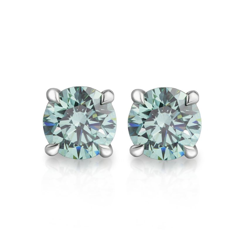 lab grown diamond earrings 