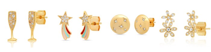 Spectacular stud earrings by Tai Jewelry