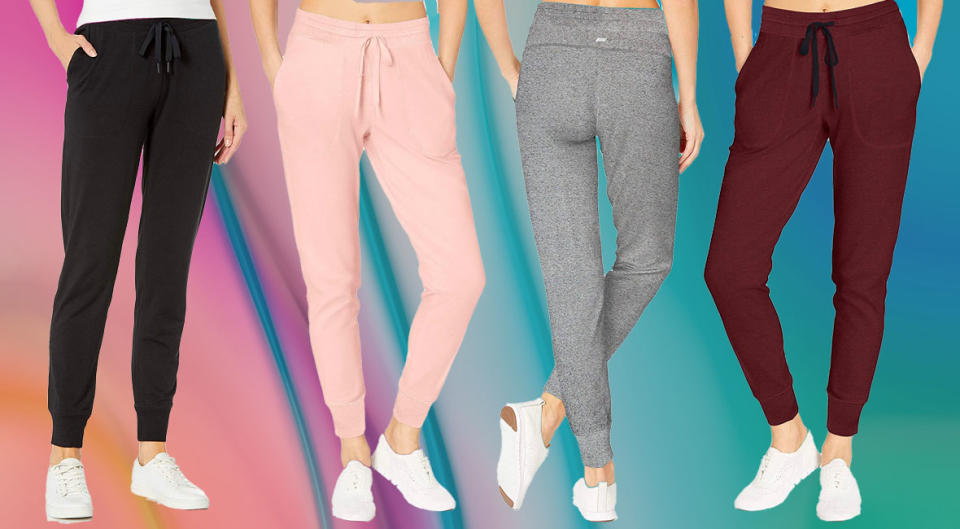 These joggers are a far cry from baggy, sloppy sweats. Level up your loungewear today! (Photo: Amazon)